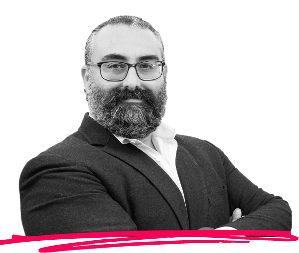 Steven Fricker image with illustrative red horizontal line below