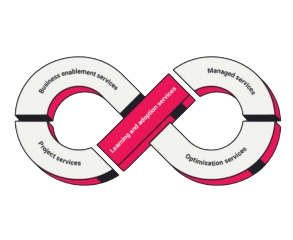 learning and adoption services_Connect360_CX business services for contact centre operations and customer experience by Connect