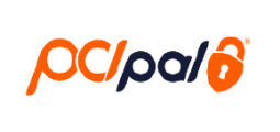 PCI Pal logo with orange and navy text, featuring a padlock icon integrated into the design